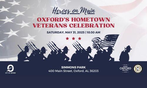 Oxford to Honor Local Veterans with “Heroes on Main” Celebration May 31
