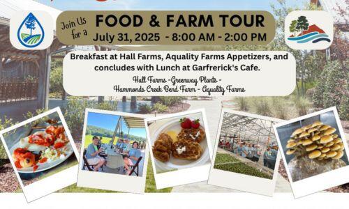 Conserve Calhoun To Host Food and Farm Tour on July 31 in Oxford